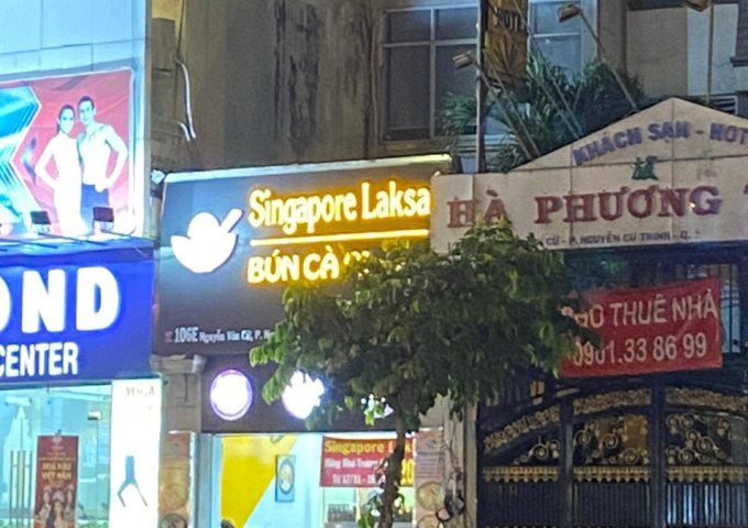 BÁN NHÀ QUẬN 1 MẶT TIỀN NGUYỄN VĂN CỪ