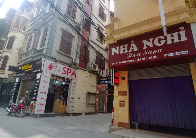 NHÀ LÔ GÓC, 1 MẶT PHỐ VÀ 1 MẶT NGÕ NGAY NGÃ TƯ VŨ PHẠM HÀM – NGUYỄN KHANG.