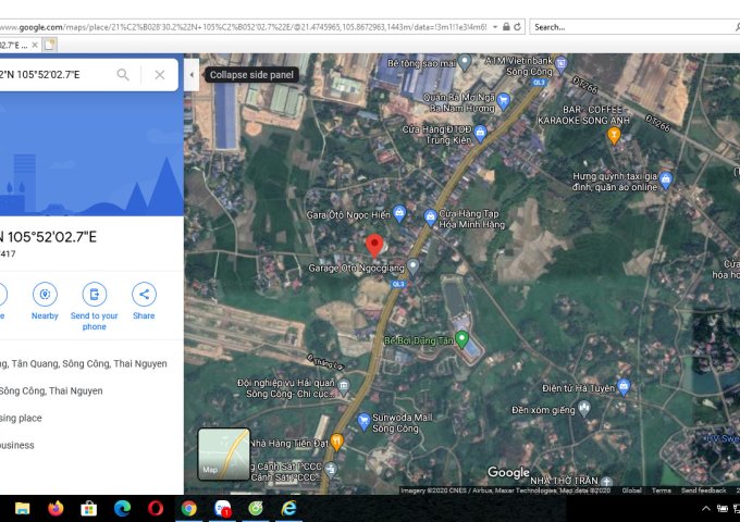 CHÍNH CHỦ CẦN TIỀN BÁN LÔ ĐẤT VỊ TRÍ ĐẸP BÁCH QUANG, TÂN QUANG, SÔNG CÔNG, THÁI NGUYÊN