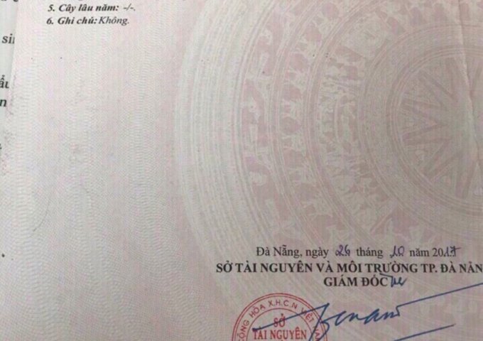Cần sang nhượng lô đất hiếm 2 mặt tiền Võ Nguyên Giáp và đường 7.5m, Q. Ngũ Hành Sơn, Tp. Đà Nẵng