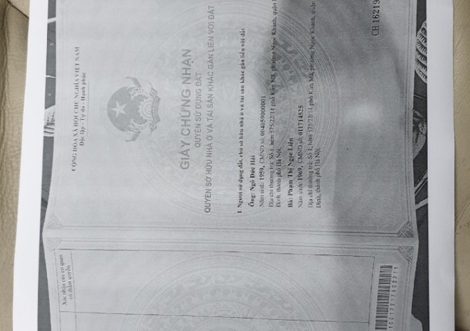 CẦN BÁN NHÀ 2 MẶT NGÕ SỐ 6 NGÕ 259 YÊN HÒA, CẦU GIẤY, HÀ NỘI