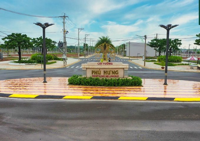 Bán đất nền lô góc 2 mặt tiền dự án Cát Tường Phú Hưng, Bình Phước, giá đầu tư hấp dẫn