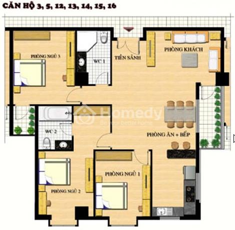  Bán căn hộ chung cư tại Dự án Chung cư 170 Đê La Thành - GP Building, Đống Đa, Hà Nội diện tích 144m2 giá 4.65 Tỷ