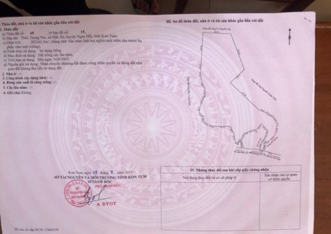 CHÍNH CHỦ CẦN BÁN LÔ ĐẤT RẪY 20 HÉC-TA