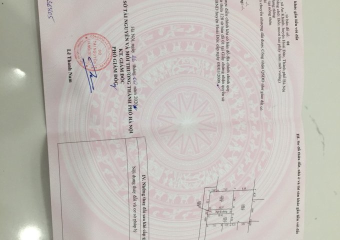 BÁN LÔ ĐẤT THÔN YÊN LŨNG, XÃ AN KHÁNH, HOÀI ĐỨC, HÀ NỘI