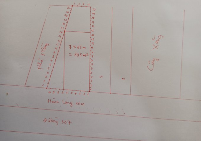 Chính chủ cần bán 2 ô đất.mỗi ô 10m mặt tiền