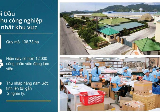 Cơ hội đầu tư đất nền khu công nghiệp chỉ từ 567tr/lô thổ cư 100%
