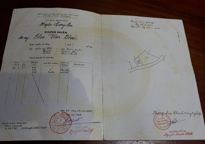 CHÍNH CHỦ CẦN BÁN LÔ ĐẤT MẶT ĐƯỜNG NHỰA TẠI XÃ TIẾN XUÂN - HUYỆN THẠCH THẤT - TP.HÀ NỘI .