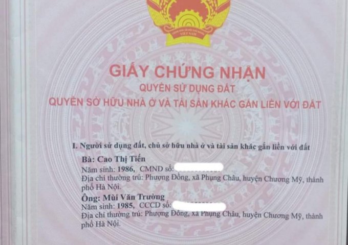 CHÍNH CHỦ CẦN BÁN LÔ ĐẤT VỊ TRÍ ĐẸP XÃ TÂN XÃ, THẠCH THẤT-HÀ NỘI