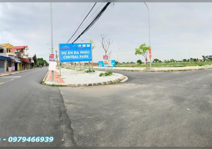 Bán lô đất 100m2 ví trí đẹp tại dự án Đa Phúc Central Park, Q.Dương Kinh, Hải Phòng  giá chỉ 1,48 tỷ đồng.