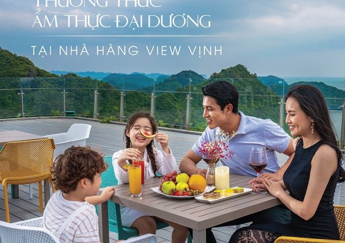 Bán gấp căn tầng 15 tòa The Sun Wyndham Flamingo Cát Bà. Giá 1.6 tỷ, nhận 5 năm LN, 30 đêm nghỉ/năm