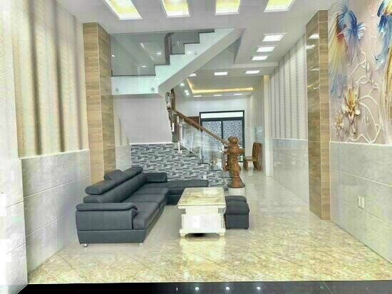 Bán nhà mới đẹp 4 tầng 4x18m, mặt tiền đường số Khu Công Ích Phạm Hữu Lầu, Quận 7, giá 8.3 tỷ, tặng nội thất