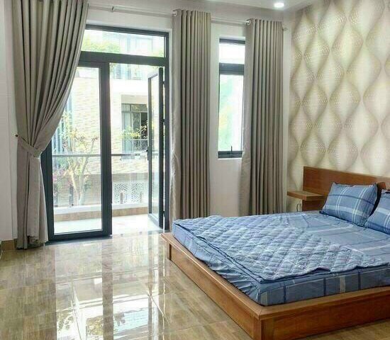 Bán nhà mới đẹp 4 tầng 4x18m, mặt tiền đường số Khu Công Ích Phạm Hữu Lầu, Quận 7, giá 8.3 tỷ, tặng nội thất