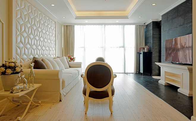 Cho thuê chung cư Mulberry Lane: Căn hộ 2 ngủ 123m2 tầng 19 có sẵn nội thất (Sàn gỗ)