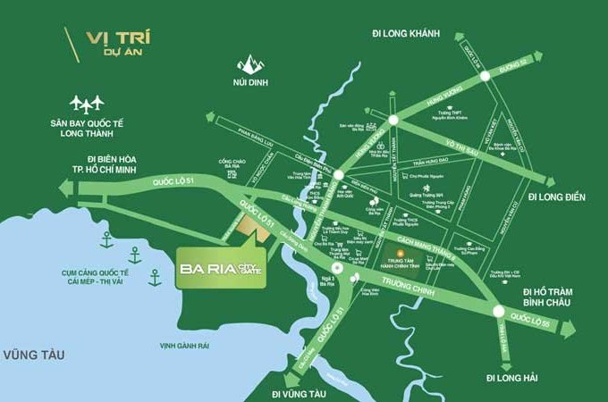 Tôi cần bán lô đất liền kề LK2-28, quy hoạch xây dựng nhà ở tối đa 5 tầng thuộc Dự án Bà Rịa City Gate 14 ha