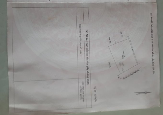 Bán Đất mặt tiền DT7,Ninh Thọ