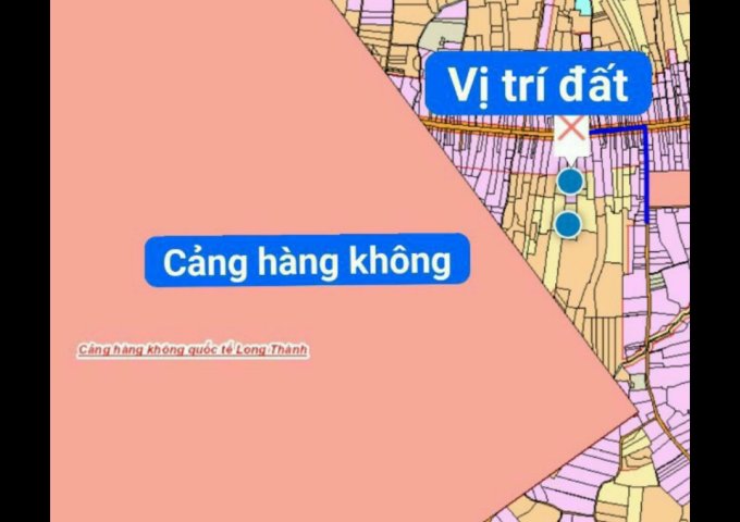 CẦN BÁN GẤP 8600m2 ĐẤT CỔNG CHÍNH SÂN BAY LONG THÀNH GIÁ ĐẦU TƯ CHỈ 3.5TR/M2