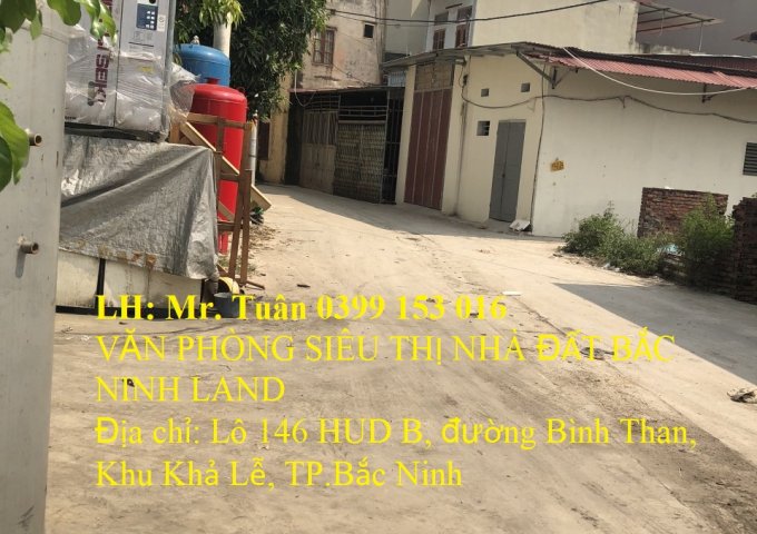 Bán đất khu Xuân ổ B, Võ Cường, TP.Bắc Ninh