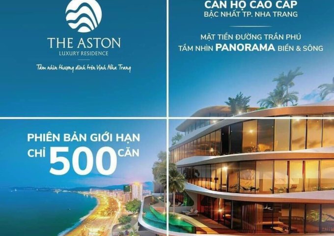 Bán dự án chung cư cao cấp mặt tiền biển Trần Phú thành phố Nha Trang