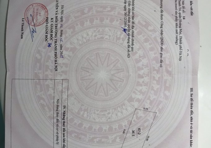 CHÍNH CHỦ BÁN NHÀ MẶT NGÕ PHỐ ĐẠI ĐỒNG, P.THANH TRÌ, Q.HOÀNG MAI, HÀ NỘI