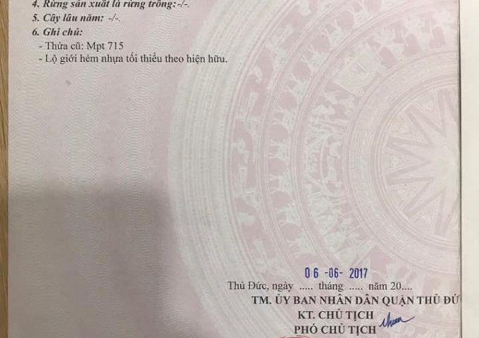 Bán Đất Hẻm 147 Lý Tế Xuyên, phường Linh Đông, quận Thủ Đức