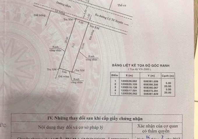 Bán Đất Hẻm 147 Lý Tế Xuyên, phường Linh Đông, quận Thủ Đức