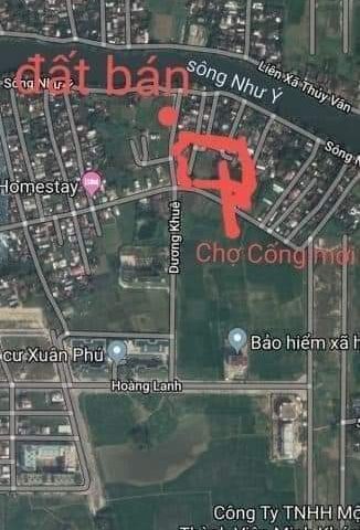 Đất chợ cống mới, đường Dương Khuê, KQH Xuân Phú, 143m2 giá 36 tỉ 