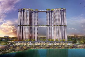 CẦN BÁN CĂN 2 PHÒNG NGỦ, 2 WC TẦNG TRUNG TÒA S1 SKY OASIS ECOPARK