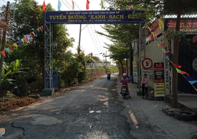 Chính chủ bán đất đường 169, Ấp 5, xã Bình Mỹ, huyện Củ Chi