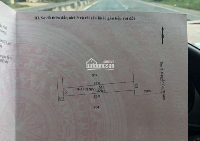 CẦN BÁN ĐẤT ĐƯỜNG NGUYỄN CHÍ THANH ĐANG LÊN NHỰA, LONG THÀNH NAM, HÒA THÀNH, TÂY NINH