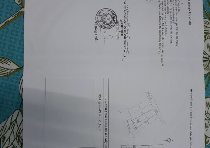 Chuyển Đổi Nơi Ở Bán Nhà và Đất Thành Phố VŨng Tàu .