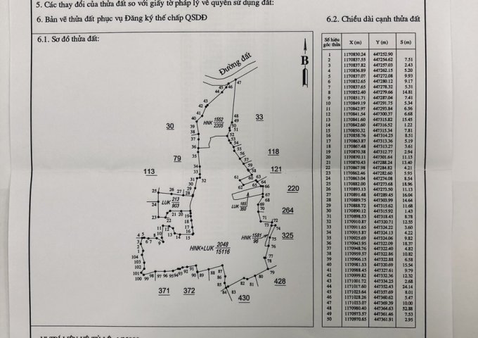 CẦN BÁN LÔ ĐẤT ĐẸP TẠI XÃ ĐÁ BẠC - HUYỆN CHÂU ĐỨC - TỈNH BÀ RỊA VŨNG TÀU .