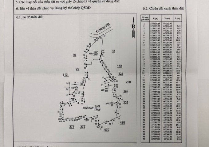 CẦN BÁN LÔ ĐẤT ĐẸP TẠI XÃ ĐÁ BẠC - HUYỆN CHÂU ĐỨC - TỈNH BÀ RỊA VŨNG TÀU .
