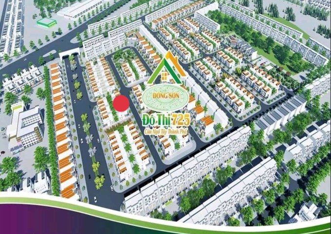 CHÍNH CHỦ BÁN LÔ ĐẤT TẠI
ĐÔ THỊ 725 ĐÔNG KHÊ - ĐÔNG SƠN – Cửa ngõ phía Tây TP Thanh Hóa