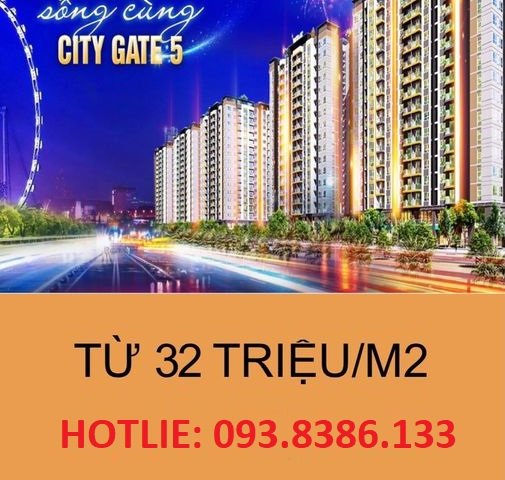 Bán Căn hộ City Gate 5 CĐT uy tín 577 (NBB Garden II) – Chỉ 400 triệu