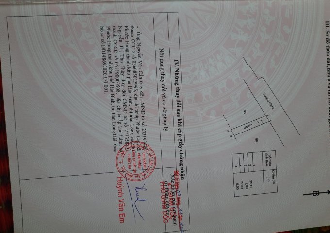 CHÍNH CHỦ CẦN BÁN 4 LÔ ĐẤT Ở VŨNG TÀU, ĐẤT THỔ CƯ