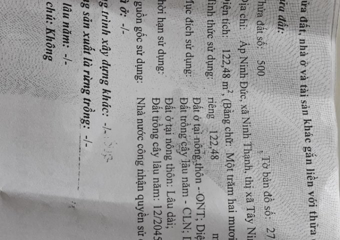 CHÍNH CHỦ BÁN ĐẤT TẶNG NHÀ TẠI HẺM16, ĐƯỜNG ĐIỆN BIÊN PHỦ,PHƯỜNG NINH THẠNH, TP TÂY NINH, TÂY NINH. LIÊN HỆ : 0914292957