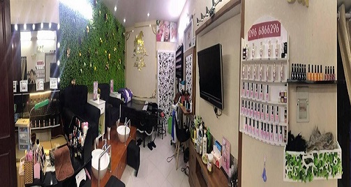 Sang nhượng toàn bộ cửa hàng tóc, nail, mi tại 104 số 180 Ngọc Hà, Ba Đình, Hà Nội.