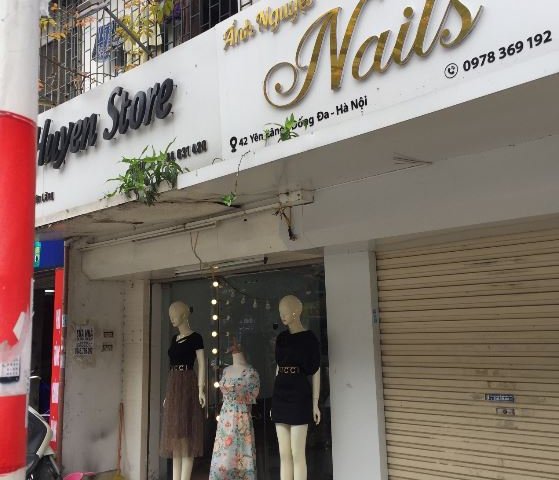 CHÍNH CHỦ BÁN CỬA HÀNG MẶT TIỀN TẦNG 1 TẠI 42 YÊN LÃNG, PHƯỜNG LÁNG HẠ, QUẬN ĐỐNG ĐA, TP HÀ NỘI