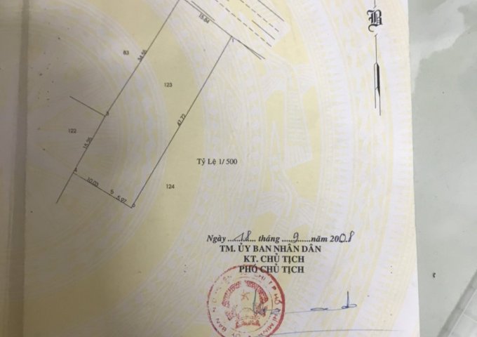 BÁN ĐẤT1/ ĐƯỜNG MỸ KHÁNH CÂY TRÔM - THÁI MỸ, CỦ CHI. LHCC: 0908744139