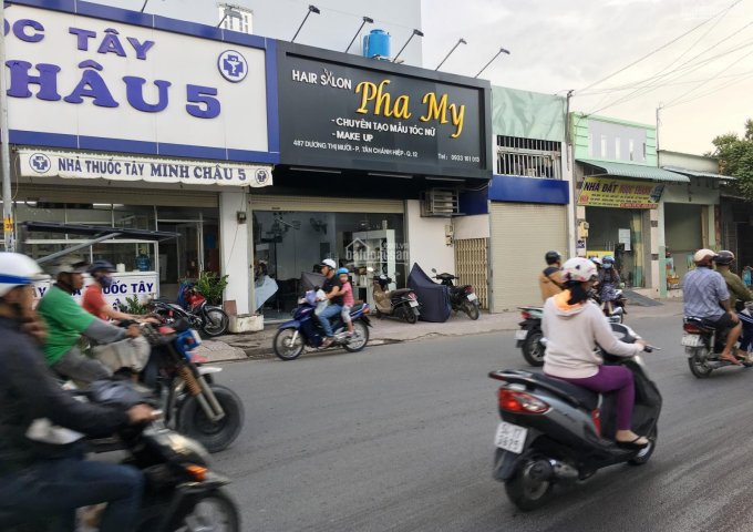 BÁN NHÀ MẶT TIỀN (KHÔNG PHẢI HẺM) ĐƯỜNG NGUYỄN THỊ BÚP, PHƯỜNG TÂN CHÁNH HIỆP, QUẬN 12