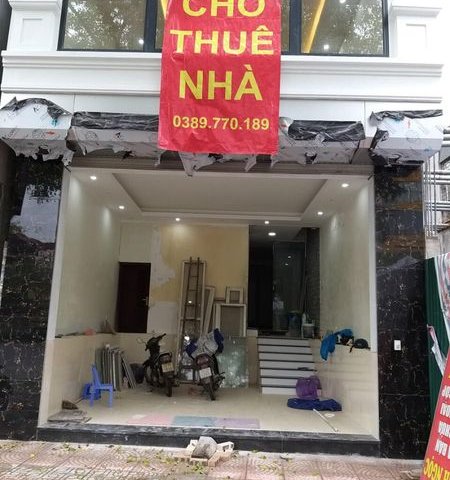 Chính chủ cho thuê nhà 5 tầng mặt phố số 486 Ngô Gia Tự, Long Biên, Hà Nội