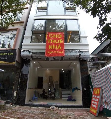 Chính chủ cho thuê nhà 5 tầng mặt phố số 486 Ngô Gia Tự, Long Biên, Hà Nội