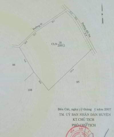 CHÍNH CHỦ BÁN 3 MẪU 3 ĐẤT TẠI XÃ LAI HƯNG, THỊ XÃ BẾN CÁT, TỈNH BÌNH DƯƠNG