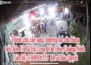 Chính chủ cần sang nhượng lại cửa hàng tại Thôn 13- Xã Hạ Long - Huyện Vân Đồn - Quảng Ninh