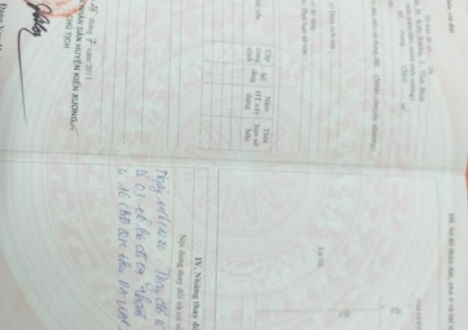 Cơ Hội Tốt Để Sở Hữu 2 Lô Đất Đẹp Tại Huyện Kiến Xương - Tỉnh Thái Bình .