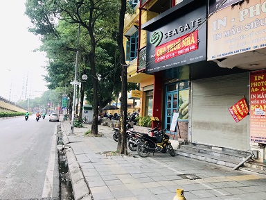 Cho thuê nhà số 111 mặt đường Nguyễn Chí Thanh, quận Đống Đa.