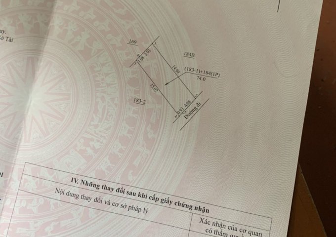 Bán đất thổ cư xã Vân Côn, huyện Hoài Đức, Hà Nội