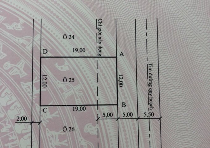 Chính chủ cần bán: Đất nền dân cư Khe Cát