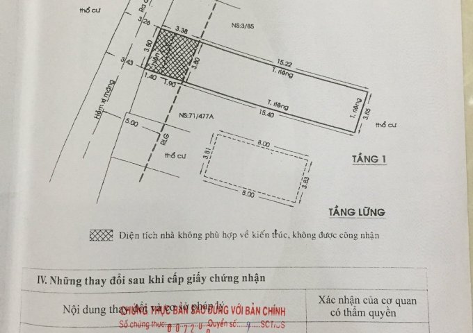 Chính chủ cần bán nhà tại  Đường Nguyễn Tư Giản, Phường 12, Quận Gò Vấp, Tp Hồ Chí Minh